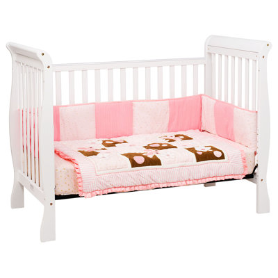 DaVinci Jamie Two Piece Convertible Crib Set in White