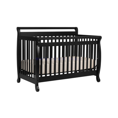 DaVinci Emily Two Piece Convertible Crib Set with Toddler Rail in Honey Oak