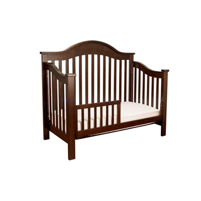 DaVinci Jayden 4-in-1 Convertible Crib with Toddler Rail in Espresso