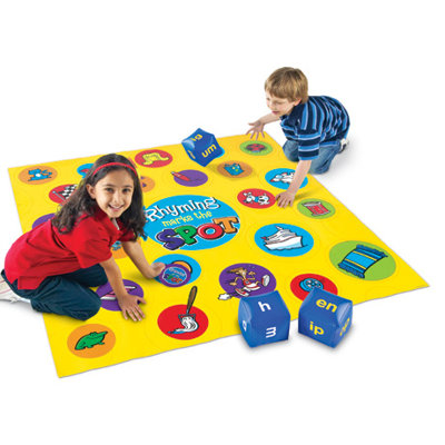 Rhyming Marks the Spot Floor Game