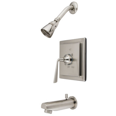 Elements of Design Volume Control Tub Shower Faucet Set