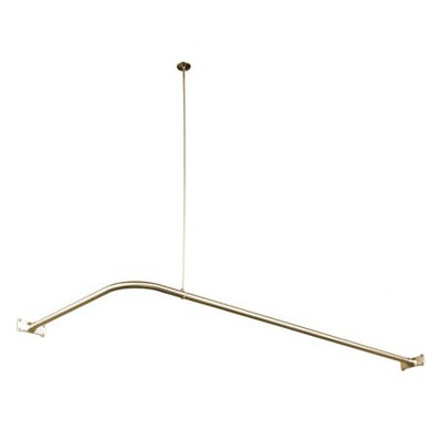 Elements of Design 62" x 28" Solid Brass Rod