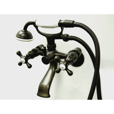 Elements of Design Charleston Wall Mount Diverter Tub / Shower Faucet