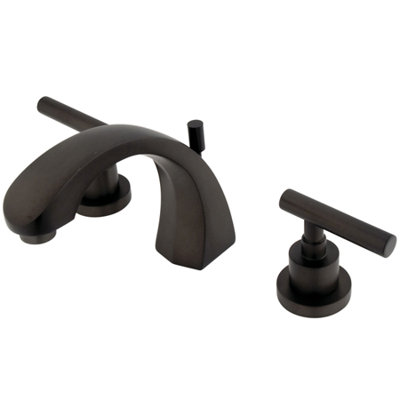 Elements of Design Tampa Widespread Bathroom Faucet with Double Lever Handles