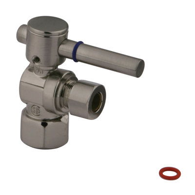 Elements of Design Quarter Turn Ball Valve 1/2" FIP X 3/8" O.D. Compression
