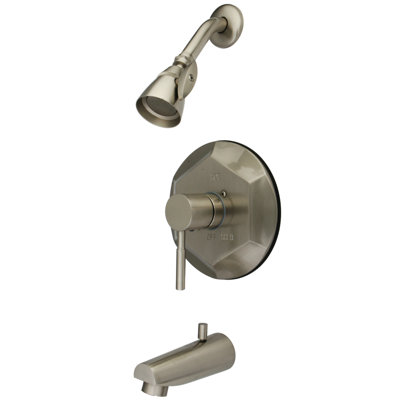 Elements of Design Concord Single Handle Tub and Shower Faucet