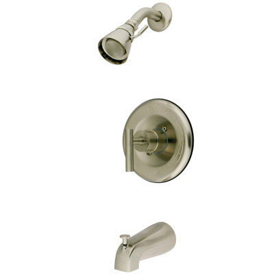 Elements of Design Manhattan Volume Control Tub and Shower Faucet