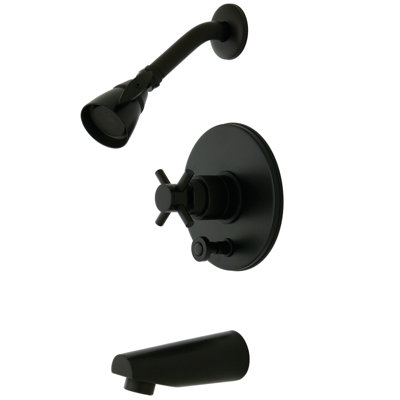 Elements of Design Concord Single Handle Pressure Balanced Tub and Shower Faucet