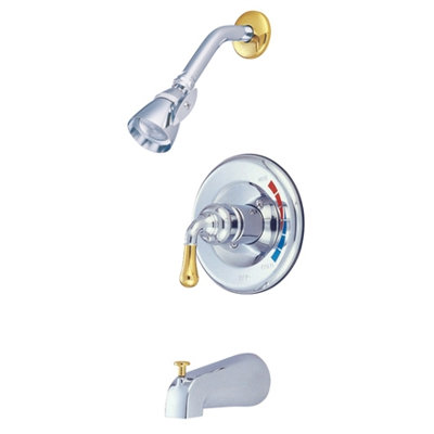 Elements of Design St. Charles Volume Control Tub and Shower Faucet Trim