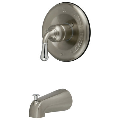 Elements of Design Single Handle Wall Mount Tub Only Faucet Lever Handle