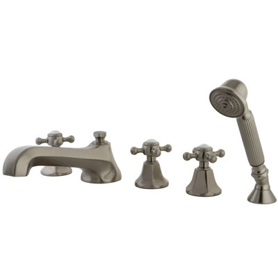 Elements of Design Metropolitan Roman Tub Faucet and Diverter Hand Shower
