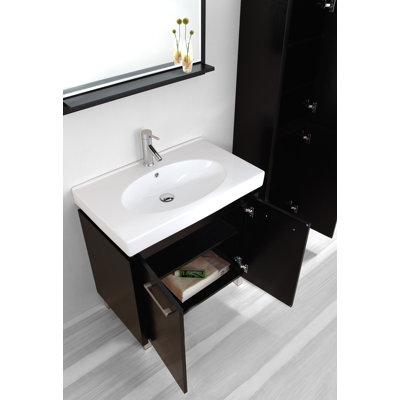 Virtu Harmen Single 32" Bathroom Vanity Set in Espresso