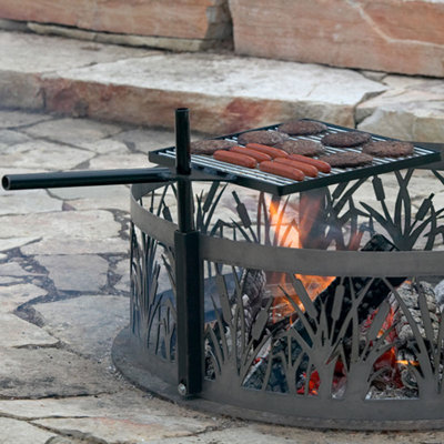 P & D Metal Works Northwoods Fire Ring