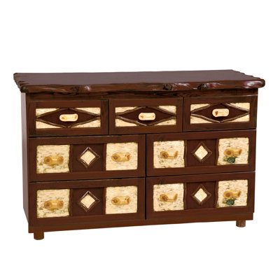 Click To Image : Adirondack 7 Drawer Dresser by Fireside Lodge Now