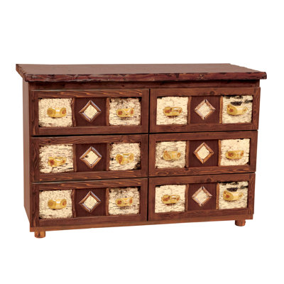 Adirondack 6 Drawer Dresser by Fireside Lodge -image