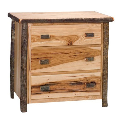 Hickory 3 Drawer Chest by Fireside Lodge -image