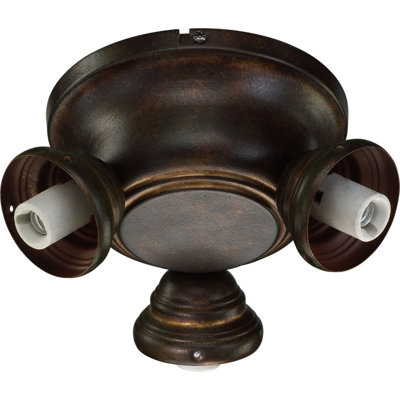 Quorum Salon Three Light Ceiling Fan Light Kit