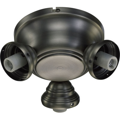 Quorum Salon Three Light Ceiling Fan Light Kit