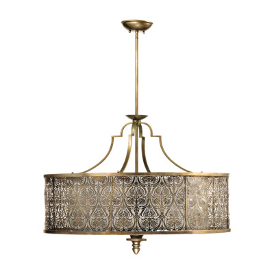 Quorum French Damask Light Pendant