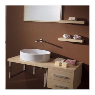Scarabeo by Nameeks Brio 29.4" Wall Mounted Bathroom Vanity