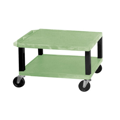 H. Wilson Company Tuffy 16" 2-Shelf Utility Cart