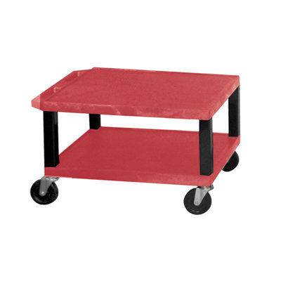H. Wilson Company Tuffy 16" 2-Shelf Utility Cart