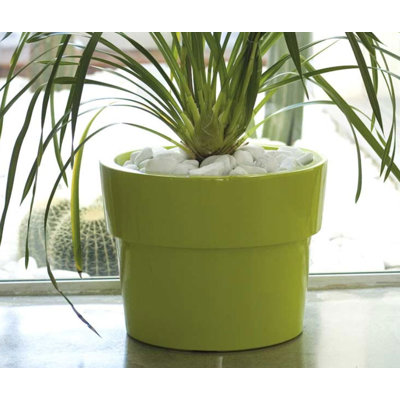 Vondom Fang Vaso Lacquered Round Flower Pot Planter