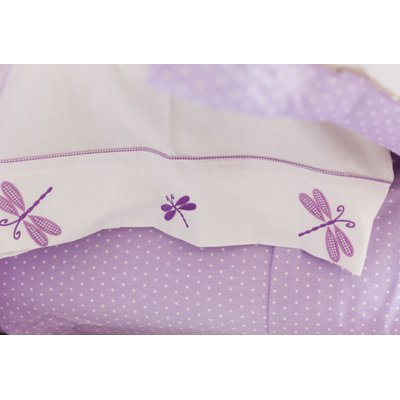 Sweet Jojo Designs Mod Dots Purple Kid Bedding Collection
