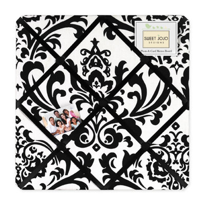 Sweet Jojo Designs Isabella Black and White Collection Memo Board 