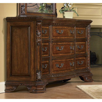 Click To Image : Old World 9 Drawer Dresser by A.R.T. Now