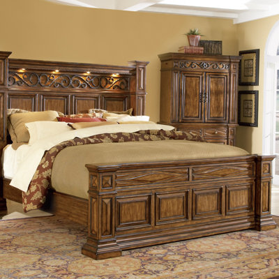 Click To Image : Marbella Panel Bed by A.R.T. Now