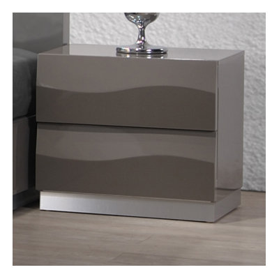 Click To Image : Delhi 2 Drawer Nightstand by Chintaly Imports Now