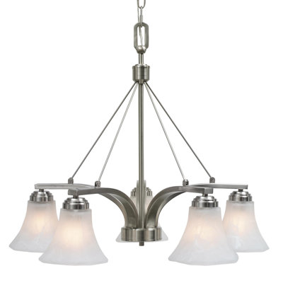 Golden Lighting Accurian 5 Light Nook Chandelier