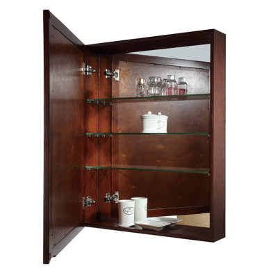 Bathroom Medicine Cabinets Lights on Avanity Madison Medicine Cabinet In Light Espresso Wayfair