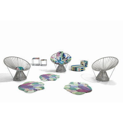 Missoni Home Furnishing Cordula Circular Easy Director Chair