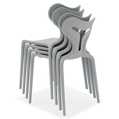 Calligaris Area51 Stacking Dining Side Chair