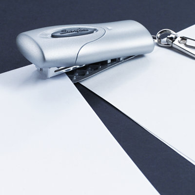 Acco Brands, Inc. Tot Slim T Mini Stapler, Sheet Capacity, Silver                                                                              