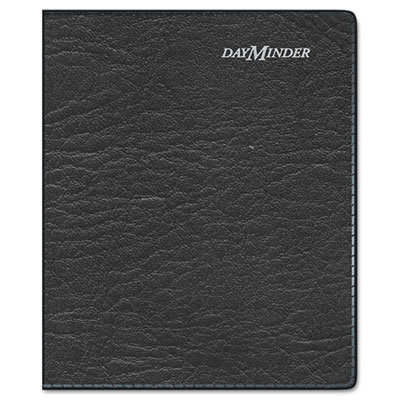 At-A-Glance Executive Weekly/Monthly Ruled Planner, 6-7/8 x 8-3/4, Black, 2013
