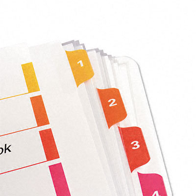 Avery Consumer Products Extrawide Ready Index Dividers, 10-Tab, 9 1/2 x 11, Assorted, 10 per Set