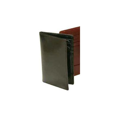 Bond Street, LTD. Hand Stained Italian Leather Business Card Caddy Wallet