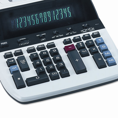 Canon CP1460D Desktop Calculator, 14-Digit Fluorescent, Two-Color Printing                                                         