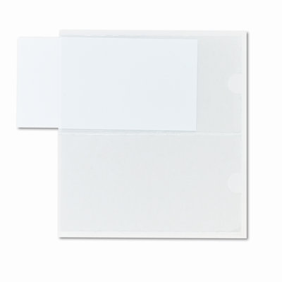 Cardinal Brands, Inc Self-Adhesive Label Holders for Binders, 2 3/16 x 4, 8 per Pack                                                              