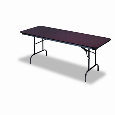 Iceberg Enterprises Premium Wood Laminate 30" x 96" Folding Table