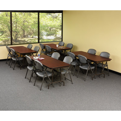Iceberg Enterprises Premium Wood Laminate 30" x 72" Folding Table