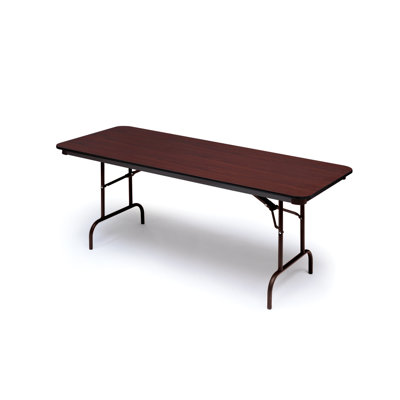 Iceberg Enterprises Premium Wood Laminate 30" x 72" Folding Table