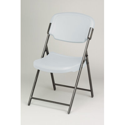 Iceberg Enterprises Economy Folding Chair in Platinum (Pack of 4)
