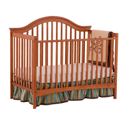 Storkcraft Ravena Fixed Side Convertible Crib in Oak