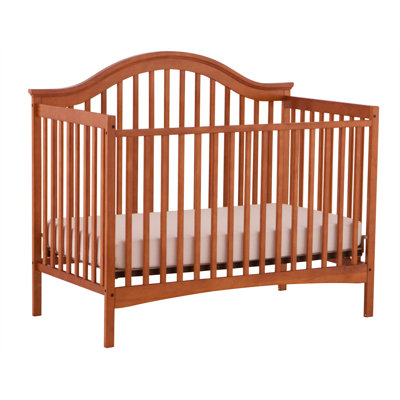 Storkcraft Ravena Fixed Side Convertible Crib in Oak