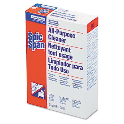 Procter & Gamble Commercial Spic and Span All-Purpose Floor Cleaner, 27oz Box, 12/carton                                                                 