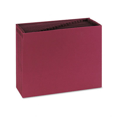 Smead Manufacturing Company Heavy-Duty Expanding Files, 21 Pockets, Letter, Maroon                                                                       